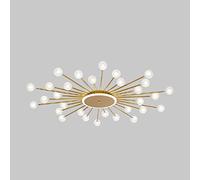 QSYJCCXD Lampada a soffitto Sputnik, Moderno Latte Leggero a soffitto in Vetro Camera da Letto a Filo lampadario