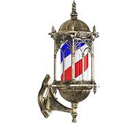 QSYJCCXD Lampada Leggera a Parete per Esterni LED LED Barbiere Pole retrò illuminanti e Strisce rotanti con Segnale di Negozio di saloni per Capelli Barbiere