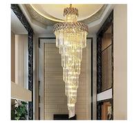 QSYJCCXD Lampadario soffitto Top Luxury Villa Hall Soggiorni di Soggiorno LAGGIO LUCCHINA Lad LAMPAGNO LED GRIDA Lama APPILE