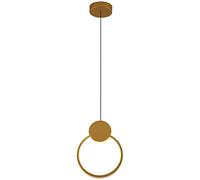 QSYJCCXD Lampade a Ciondolo a LED Minimalista Nordico Lampa ad Anello Geometrico Creativo Lampada sospesa per Camera da Pranzo Camera da Letto Isola dell'isola del soffitto.
