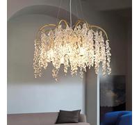 QSYJCCXD Lampadini Moderni a soffitto Luxi a Ciondolo a LED di Lusso Compatibili con Decorazione del Soggiorno, Luce appesa a LED
