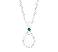 QSYJCCXD Nuova 2025 Fashion Exquisite Shine Shell Shell Classant TV H2O Mermaid Necklace Trendy