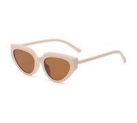 QSYJCCXD Nuovi Occhiali da Sole retrò 2025 Donne Vintage Small Frame Ladies Cateye Orchi da Sole all'aperto Femmina Uv400 Eyewear