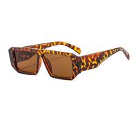 QSYJCCXD Nuovo 2025 Moda Ciclismo Sport Stile Occhiali da Sole Occhiali da Sole Grandi Occhiali Da Sole Delle Donne Retrò, Leopard, Taglia unica