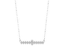 QSYJCCXD Nuovo 2026 Arrivo Unisex Genuino 925 Sterling Argento Semplice Design a Ciondolo collane per Donne abbaglianti chior cz fine di Decorazione di Nozze alla Moda di Lusso con Accessori e Uomini