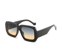 QSYJCCXD Occhiali da sole alla moda retrò decorazione per vacanze all'aperto per uomini e donne (colore: B, taglia: M), F, Medium