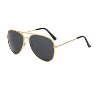 QSYJCCXD Ovali Occhiali Da Sole Donne Retro Designer Occhiali Da Sole Occhiali Da Sole Specchio Donne Gafas De Mujer, Grigio oro, Taglia unica
