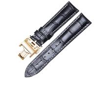 QSYJCCXD Pande d'oro di cuoio in pelle per la collezione Master L2 L2 L4 Flagship Bracciale per orologi a tracolla Evidenza.