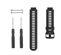 QSYJCCXD Per Forerunner 220 Watch Bands Black Buckle Sport Silicone Watch Strap Sostituzione per Forerunner 230/220/235/620/630/735xt e avvicinare S20/S5/S6 Smart Watch Band