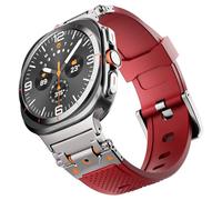 QSYJCCXD Per Galaxy Watch 7 Ultra Fluororber Canda per Galaxy Watch Ultra Ultra Strap 47mm Accessori Sport Bracciale