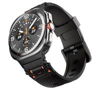 QSYJCCXD Per Galaxy Watch 7 Ultra Fluororber Canda per Galaxy Watch Ultra Ultra Strap 47mm Accessori Sport Bracciale