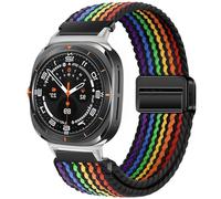 QSYJCCXD Per Galaxy Watch Ultra cinghia Accessori da 47 mm Accessori Nylon Bracciale Sport Bracciale Correa Galaxy Watch 7 Ultra Band