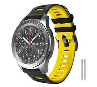 QSYJCCXD Per Gear S3 Frontier/Classic Band Galaxy Watch 46mm, fascia di sostituzione in silicone morbido da 22 mm per marcia S3 Frontier/S3 Classic/Galaxy Watch 3 45mm/ Pro S2/E2