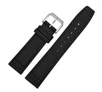 QSYJCCXD per iwc pilot spitfire timezone topgun cinghie verdi cinture nere cinghie da polso orologio da polso 20mm 21mm 21 mm 22mm Nylon tela watch banda in tessuto