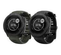 QSYJCCXD Per la banda dell'istinto, cinghia di orologio sostitutivo in silicone morbido compatibile con istinto 2/ solare/tattica di guardia