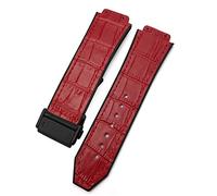 QSYJCCXD Per la cinghia di orologi della serie Big Bang Classic Fusion Universe , Braccialetti di pelle di vite da 25-19 mm di venera