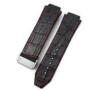 QSYJCCXD Per la cinghia di orologi della serie Big Bang Classic Fusion Universe , Braccialetti di pelle di vite da 25-19 mm di venera
