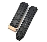 QSYJCCXD Per la cinghia di orologi della serie Big Bang Classic Fusion Universe , Braccialetti di pelle di vite da 25-19 mm di venera