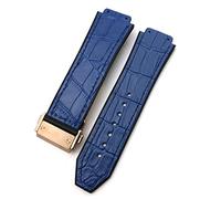 QSYJCCXD Per la cinghia di orologi della serie Big Bang Classic Fusion Universe , Braccialetti di pelle di vite da 25-19 mm di venera