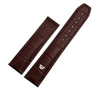 QSYJCCXD Per Maurice Lacroix Bande di orologeria vera cinghia di orologio in pelle vera 20 mm 22 mm Filla pieghevole Leisure Business Bracciale in pelle di mucca (colore: 26 mm, dimensioni: 20 mm)