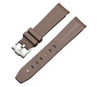 QSYJCCXD Per moonswatch orologio curvo senza gap cinghia di gomma per omega swatch swatch pianeta serie moon mercurio cinturino in gomma curva uomini donne da 20 mm di orologeria da 20 mm