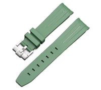 QSYJCCXD Per moonswatch orologio curvo senza gap cinghia di gomma per omega swatch swatch pianeta serie moon mercurio cinturino in gomma curva uomini donne da 20 mm di orologeria da 20 mm