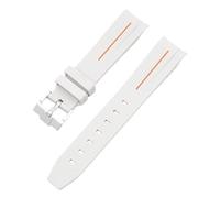 QSYJCCXD Per moonswatch orologio curvo senza gap cinghia di gomma per omega swatch swatch pianeta serie moon mercurio cinturino in gomma curva uomini donne da 20 mm di orologeria da 20 mm
