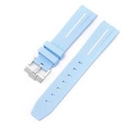QSYJCCXD Per moonswatch orologio curvo senza gap cinghia di gomma per omega swatch swatch pianeta serie moon mercurio cinturino in gomma curva uomini donne da 20 mm di orologeria da 20 mm