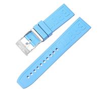 QSYJCCXD Per Navitimer Avenger Pin Buckle Watchbands Silicone Watch Band 22mm 24mm Cinghia colorato