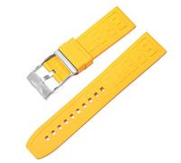 QSYJCCXD Per Navitimer Avenger Pin Buckle Watchbands Silicone Watch Band 22mm 24mm Cinghia colorato