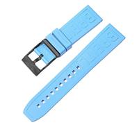 QSYJCCXD Per Navitimer Avenger Pin Buckle Watchbands Silicone Watch Band 22mm 24mm Cinghia colorato