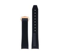 QSYJCCXD Per omega Speedmaster Watch Watch Strap Incolla in acciaio inossidabile Filla 20mm 21mm 22 mm in silicone in gomma Canda