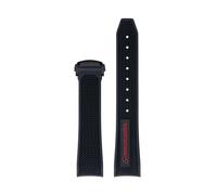 QSYJCCXD Per omega Speedmaster Watch Watch Strap Incolla in acciaio inossidabile Filla 20mm 21mm 22 mm in silicone in gomma Canda