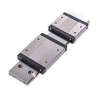 QSYJCCXD Slider di Guida lineare in Miniatura, Binario di Guida MGW15, L = 150-1150mm, cursore MGW15C/MGW15H, Binario lineare a diapositiva Piccolo ad Alta precisione (600 mm)