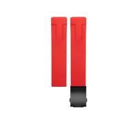 QSYJCCXD Sports soft silicony watch band per cinghia tissot T048.417 Watch Band T-RACE T-Sports Canda di orologeria Bracciale Impossibile in gomma morbida a morbida 21mm 20mm
