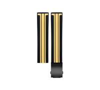 QSYJCCXD Sports soft silicony watch band per cinghia tissot T048.417 Watch Band T-RACE T-Sports Canda di orologeria Bracciale Impossibile in gomma morbida a morbida 21mm 20mm