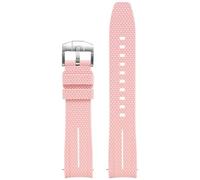QSYJCCXD UNIVERSAL 20MM Watch Cint Men Women Rubber Release Watch Band Curved End Bands