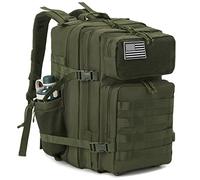 QT&QY Zaini militari tattici per uomini Molle Daypack 3 giorni 35/45L Capacità Lage zaino da campeggio per escursioni zaino palestra fitness con portabottiglie