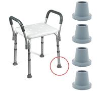 Qtà: 4x Ghiere Puntali di Ricambio a Base Larga da 19mm per Sgabelli da Bagno e Doccia - da Lifeswonderful