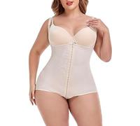 QTANZIQI Bodysuit for Women Adjustable Tummy Control Shapewear Butt Lifter Thong Body Waist Trainer Sculpting