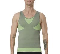 QTANZIQI Canotta da Uomo Modellante per Il Controllo della Pancia, Gilet Dimagrante per Il Corpo, Canottiera Sottile Senza Cuciture per Addominali Addominali