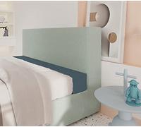 QTANZIQI Connettore per Materasso in Memory Foam per Letto King/Queen, Grande Spazio di riempimento e Cuscino per bracciolo, Cuscino per testiera Ultra Morbido, Ponte Rettangolare per Il Massimo