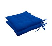 QTANZIQI Cuscini Impermeabili per sedie da Interno ed Esterno Verde Giada 40x40 cm con Lacci per Patio Giardino Cucina Ufficio - Cuscino Decorativo 1 Pezzo