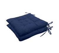 QTANZIQI Cuscini Impermeabili per sedie da Interno ed Esterno Verde Giada 40x40 cm con Lacci per Patio Giardino Cucina Ufficio - Cuscino Decorativo 1 Pezzo