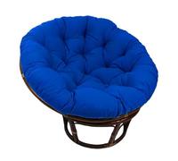 QTANZIQI Cuscino da Esterno Rotondo Turchese da 90 cm, Morbido Cuscino da Seduta per Sedia a Uovo, per Interni ed Esterni, Elegante Cuscino per Sedia da Giardino, Comodo e Perfetto per Patio e