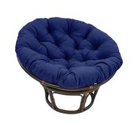 QTANZIQI Cuscino da Esterno Rotondo Turchese da 90 cm, Morbido Cuscino da Seduta per Sedia a Uovo, per Interni ed Esterni, Elegante Cuscino per Sedia da Giardino, Comodo e Perfetto per Patio e