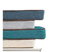 QTANZIQI Cuscino per Panca da Giardino Cuscino per Divano a 2 e 3 posti Cuscino per Sedia da Esterno Cuscino per Altalena e Veranda 120x30x5 cm Verde Comodo Cuscino per Seduta per Sala da Pranzo e