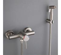 QTANZIQI Doccia Musulmana Bidet Bidet Calda e Fredda tintura a vampata Spray per la Testa del Rubinetto per la Pulizia della Doccia Piccola Culo di Pulizia anale Bidet b2