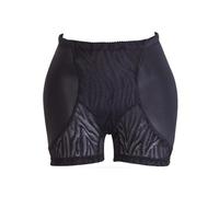 QTANZIQI Donne per Le Mutandine del Sollevatore Culo - Shorts Imbottiti Imbottito in Slip -Hip potenziatore Pizzo Jacquard, Senza Soluzione di continuità