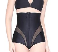 QTANZIQI High Waisted Body Shaping Short for Women Shapewear Sexier Adjustable Breathable (Color : Black, Size : XL)
